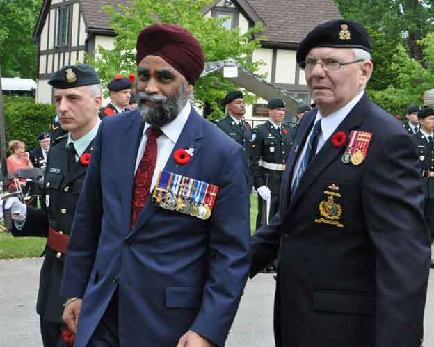Read more about the article The Last Post Fund annual Commemorative Ceremonies took place on Saturday June 3rd and Sunday June 4th in Montreal. The Minister of National Defence, the Honourable Harjit Sajjan, was the Guest of Honour.