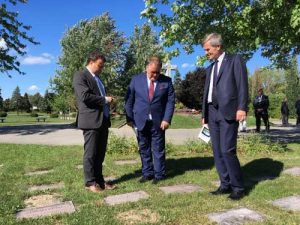 Read more about the article Polish Secretary of State visits the Last Post Fund National Field of Honour