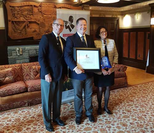 Read more about the article Brent Lang of the LPF BC Branch is presented with the LPF Award of Merit!