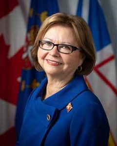Read more about the article Présidente d’honneur du Fonds du Souvenir en Terre-Neuve-et-Labrador.