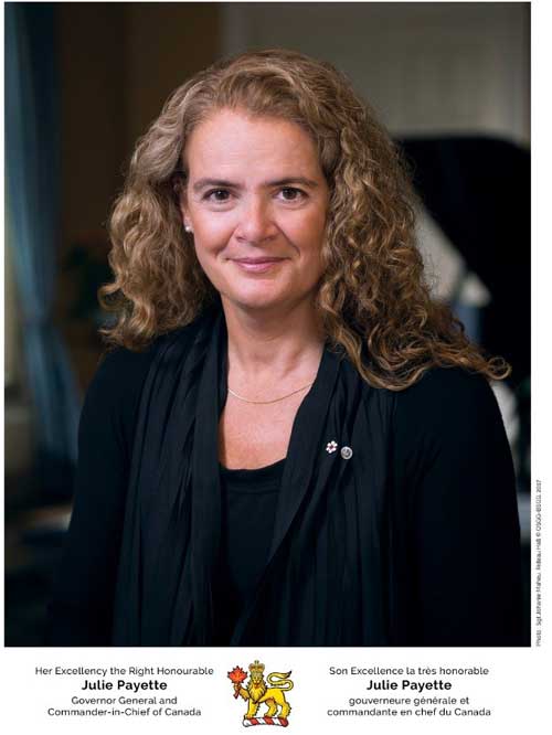 Read more about the article Her Excellency the Right Honourable Julie Payette, has graciously accepted our request to become the Last Post Fund patron